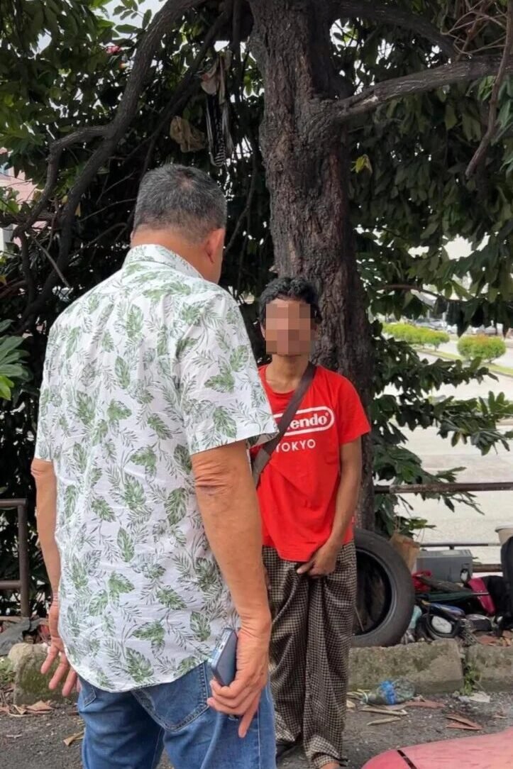 吉隆坡男子因经济困难树上居住