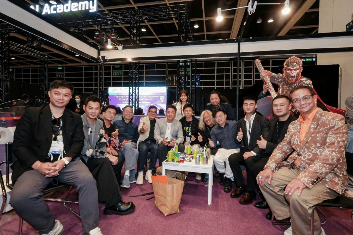 香港国际影视展:AJENDLESS 展台吸引业界关注