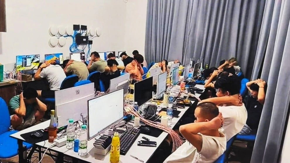 Forest City scam call centre raid